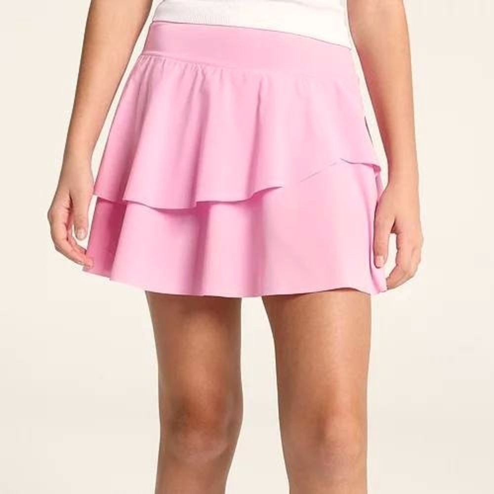 DSG Mid-Rise Skort XL Pink Athletic Tennis Golf Skirt Built-in Short /#26488